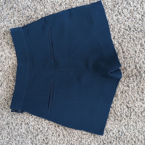 H&M High Rise Blue Shorts - Picture 5 of 6